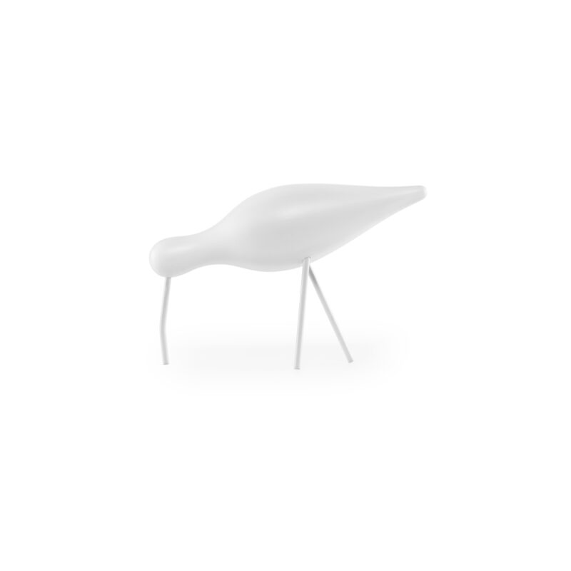 Grand oiseau shorebird blanc Normann cph