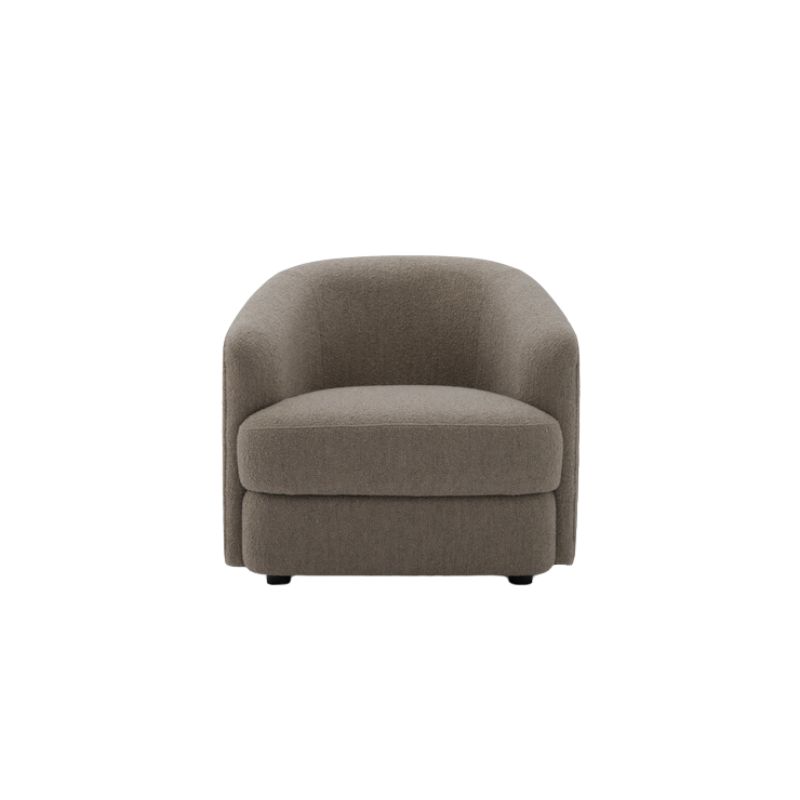 Covent lounge chair dark taupe